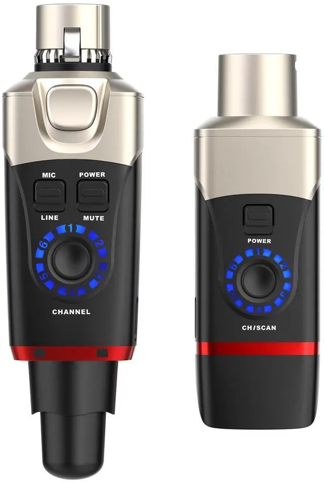 Main image of U35 Wireless Microphone System with 5.8GHz XLR Transmitter and Receiver for Dynamic Microphone