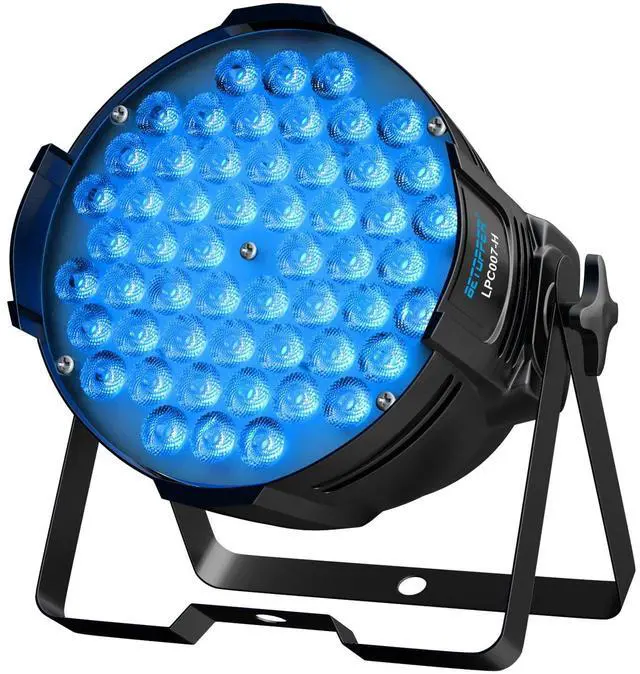Main image of Strobe Light, 54x3W RGB 3-in-1 Par Light, DMX/Sound(LPC007-H, 1P) | Auto/Sound/DMX512/Master-Slave,creates rich color combinations and dynamic lighting,for Church,Concert,Wedding,Party,Bar