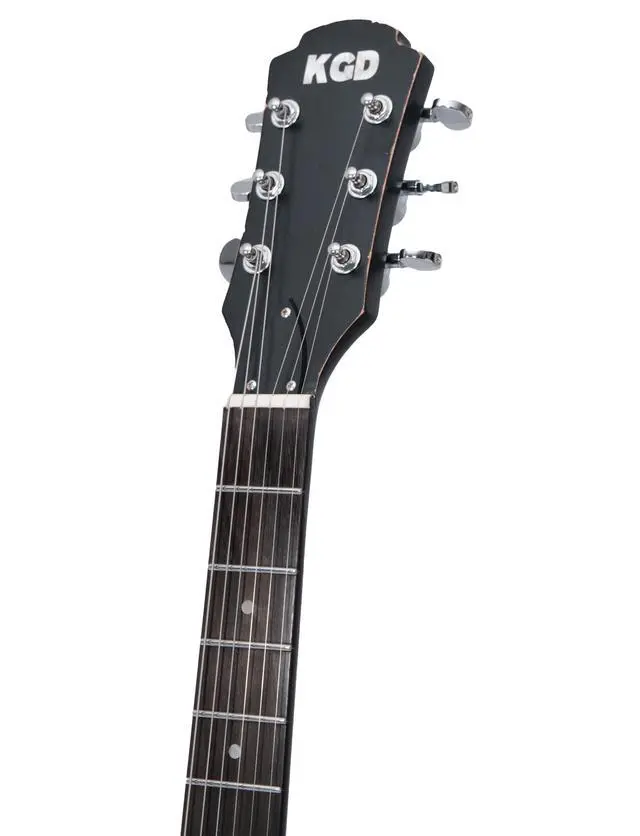 Alt view image 6 of 7 - Relic V Electric Guitar,Mahogany Body and Neck,Rosewood Fingerboard,Bone Nut,6-String Relic Heavy Metal Guitar,Professional/Electric Guitars for Adults