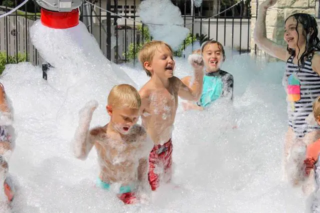 Alt view image 6 of 7 - Dr. Party® Foam Powder 3-Pack Any Foam Machine or Cannon | foam bubble surfactant for foam party makers