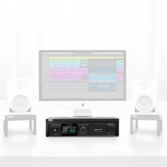 Alt view image 2 of 3 - Desktop Rack Stand 2U, Rack for Audio Equipment and Stand for Speaker or Display