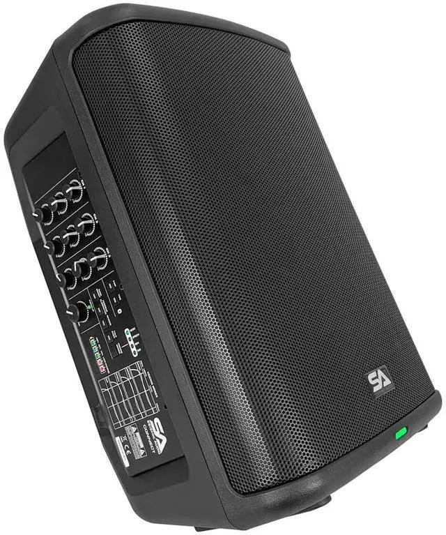 Main image of Seismic Connect - Portable Powered 8 Inch 2-Way Rechargable PA Speaker - Class D Amp | TWS Connectivity | DSP | All-in-One PA System
