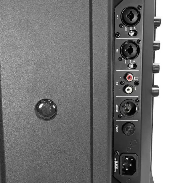 Alt view image 6 of 7 - Seismic Connect - Portable Powered 8 Inch 2-Way Rechargable PA Speaker - Class D Amp | TWS Connectivity | DSP | All-in-One PA System