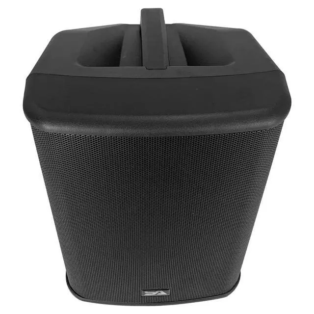 Alt view image 7 of 7 - Seismic Connect - Portable Powered 8 Inch 2-Way Rechargable PA Speaker - Class D Amp | TWS Connectivity | DSP | All-in-One PA System