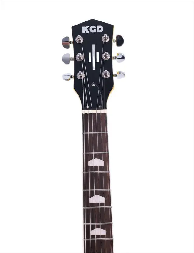 Alt view image 4 of 7 - Relic Electric Guitar,Solid Body Electric Guitar With Mahogany Body and Neck,Rosewood Fingerboard,Bone Nut,SG style 6-String Guitar,Professional/Electric Guitars for Adults