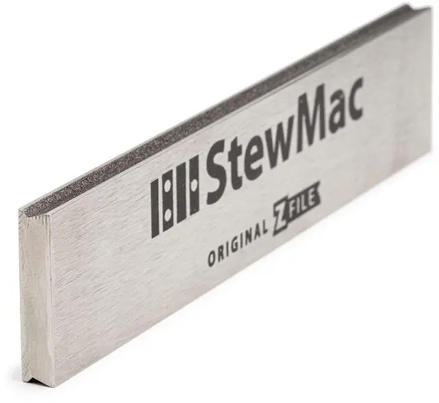 Main image of Compact Original Z-File Fret Crowning File, 300 Grit | Offset Angles Work Fret Sides Not Tops, Ideal for Worn Low and Wide Frets, 300 Grit Diamond Guitar Fret File