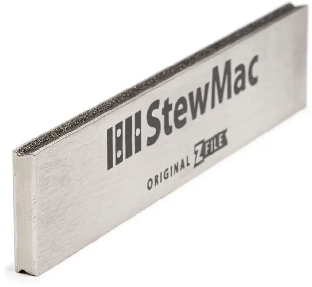 Main image of Compact Original Z-File Fret Crowning File, 150 Grit | Offset Angles Work Fret Sides Not Tops, Ideal for Worn Low and Wide Frets, 150 Grit Diamond Guitar Fret File