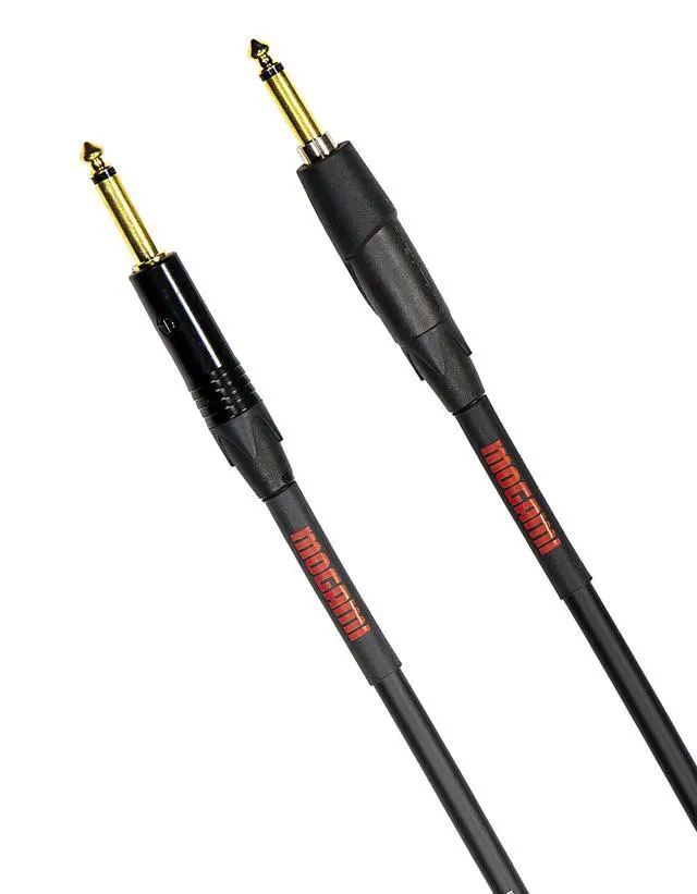 Alt view image 2 of 2 - OD GTR-20 Overdrive Guitar Instrument Cable, 1/4 TS Male Plugs, Gold Contacts, Straight Connectors with silentPLUG, 20 Foot