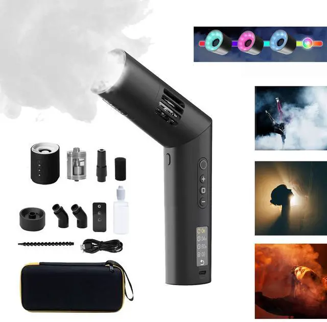 Main image of COLBOR CF5 Fog Machine Portable Smoke Machine with Magnetic RGB Light | Remote Control,40W Mini Handheld Fog Machine for Film,Photography,Cosplay