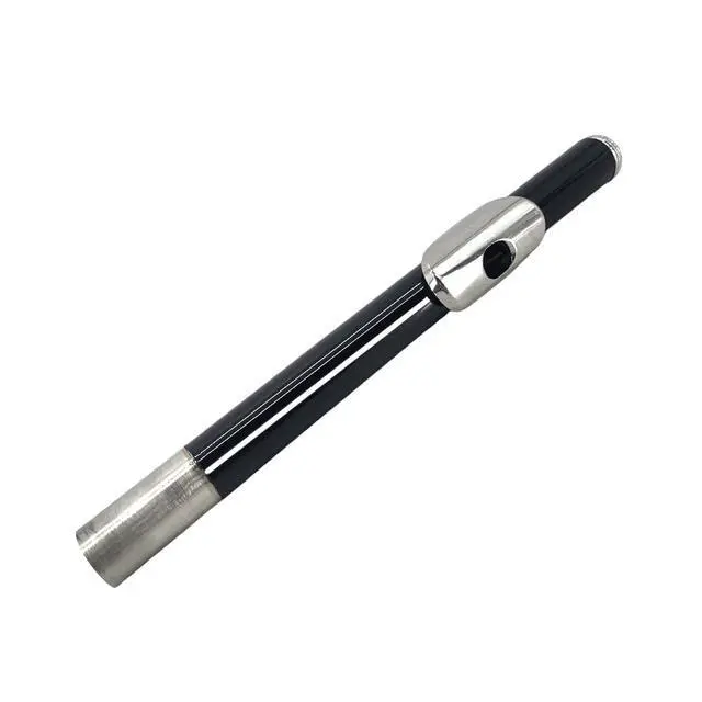 Alt view image 5 of 7 - 16 Key Closed Hole C Flute for Beginners, Students, Adults Silver Plated Nickel Flute with Carrying Case, Cleaning Kit, Tuning Rod, Gloves Lightweight, Durable & Easy to Play (Black)