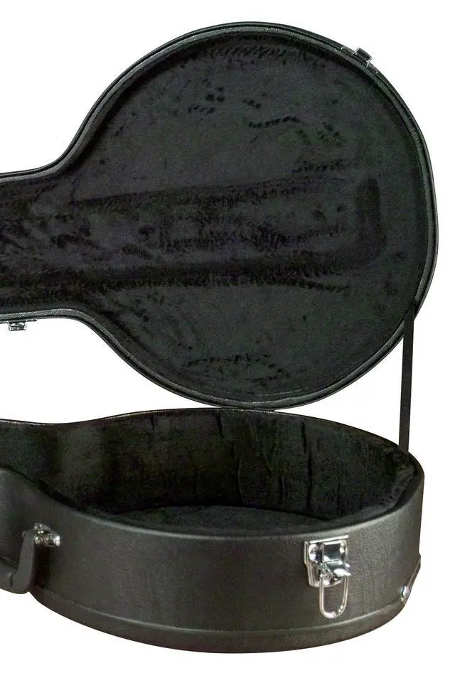 Alt view image 2 of 7 - C-2901 Black Hardshell 5-string Resonator Banjo Case,NEW