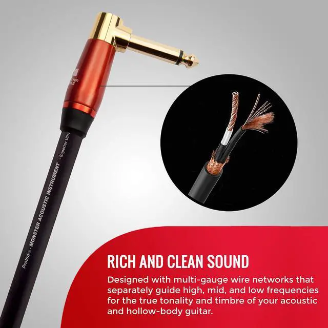 Alt view image 3 of 7 - Acoustic Instrument Cable by Prolink