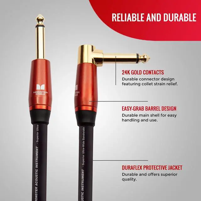 Alt view image 2 of 7 - Acoustic Instrument Cable by Prolink