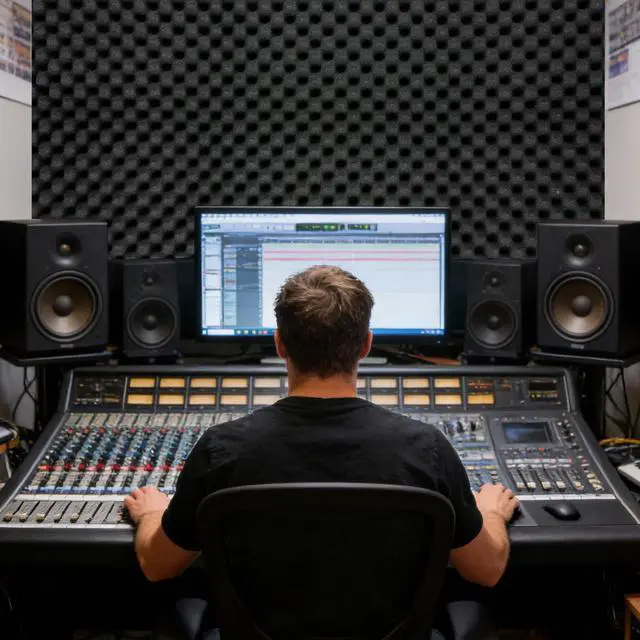Alt view image 4 of 7 - Acoustic Panels 48"x24"x2" - Sound Proof Wall Panels (6 Pack) | for Studio & Home Office, Egg Crate Foam, Easy to Cut & Install
