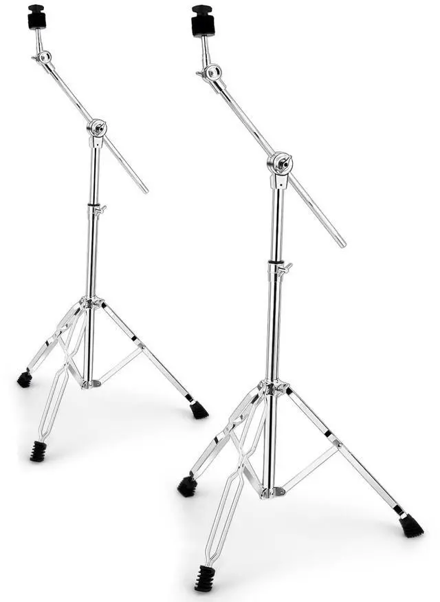 Main image of Cymbal Stand 2Pack, Standard Cymbal Boom Stand Adjustable 30"-58" Ride and Crash Cymbal Stands