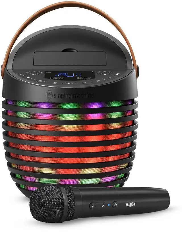 Main image of Karaoke system for Adults & Kids with Wireless Microphone, SingCast One - Karaoke Speaker with Video Casting Technology, Karaoke System with Bluetooth & Echo Effects