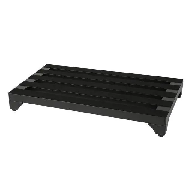 Alt view image 2 of 7 - Guitar Pedal Board 22" x 12.5" Aluminum Alloy Pedalboard | Includes Carry Case & Mounting Tapes, Lightweight, Large Size