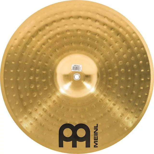Alt view image 5 of 6 - Meinl 18 Marching Cymbal Pair with Straps - Brass Alloy Traditional Finish - Made In Germany, (MA-BR-18M)