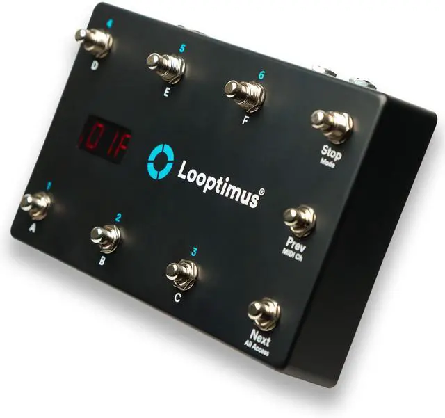 Alt view image 5 of 5 - Looptimus USB MIDI Foot Controller