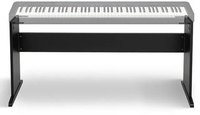 Main image of Piano Keyboard Stand, Wooden Furniture Stand, Compatible for CASIO CDP-S100/ CDP-S110/CDP-S160/EP-S120/EP-S130/EP-S320 Digital Piano 88 Keys, SKT-CS01 (Classic Black)