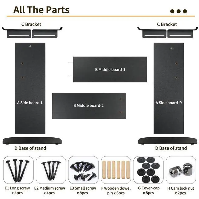 Alt view image 6 of 7 - Universal 76 / 88 Key Piano Keyboard Stand, Wooden Furniture Stand Compatible For YMH P Series, CSO PX Series, RLD FP Series Digital Pianos Keyboards - 2 Into 1 Middle Board - KWS-G1-B