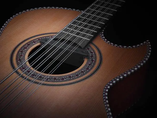 Alt view image 2 of 5 - PRO-REP-BQ1 Rare Earth Bajo Quinto Soundhole Pickup