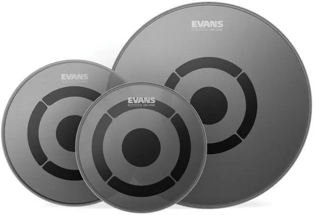 Main image of Drum Heads - dB Tompack, Standard (12 inch, 13 inch, 16 inch) | dB heads reduce volume while keeping realistic feel, balanced tone and durable practice-ready performance