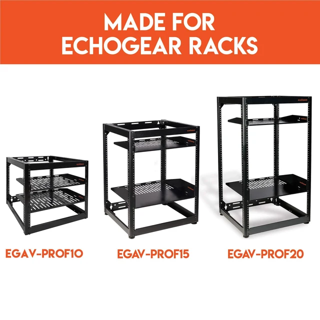 Alt view image 5 of 6 - Rack Compatible Swing-Out Wall Mount - Compatible with 10U, 15U, & 20U Open Frame Racks