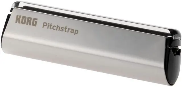 Main image of Pitchstrap Guitar and Bass Strap Tuner - Silver