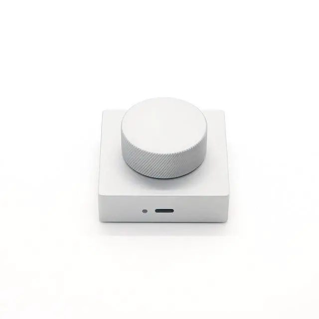 Main image of Bluetooth Volume Control Knob, Wireless Desktop Multimedia Audio Controller, USB-C Recharge Media Dial for PC Mac Laptop Phone Tablet, Volume Adjust Play Pause Skip Track E-Book Page Turner