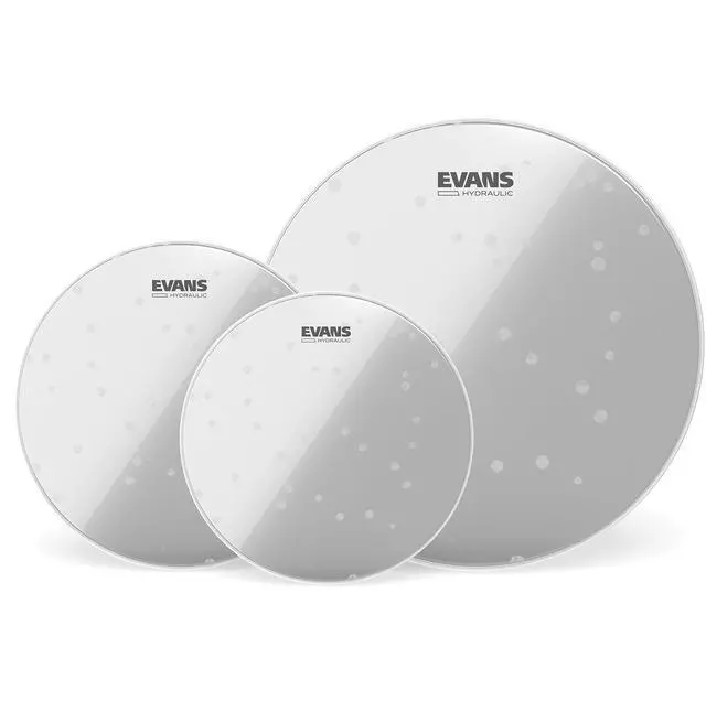 Main image of Hydraulic Glass Rock Tompack Drum Heads 10", 12", 16" | drum heads deliver balanced tone, consistent response, durability, and reliable performance
