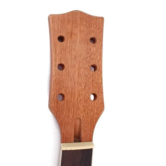 Alt view image 4 of 6 - 22 Fret Guitar Neck Mahogany Rosewood Fingerboard for Lp Electric Guitar Neck Replacement