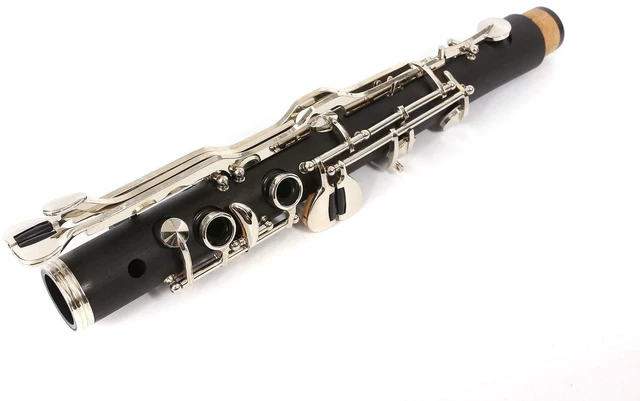 Alt view image 6 of 6 - Professional Ebonite Clarinete G Key Clarinet for Beginner Students with 2 Barrels Hard Case Cleaning Kit Mouthpice Cork Grease Gloves