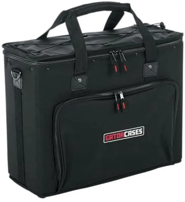 Main image of Cases 4U Rack Bag with 14" Depth & Carry Strap (GRB-4U) | Portable Design, Threaded Rails,Durable Construction, Easy Access for Installation, Comfortable Carry, Accessory Storage