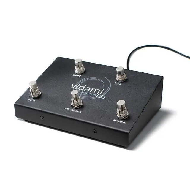 Alt view image 3 of 6 - YouTube Hands Free Video Controller for PC or Mac - Foot pedal controller for Video Looping - Helps Musicians Slow Down & Loop Online Videos for Faster Learning - Made in the USA