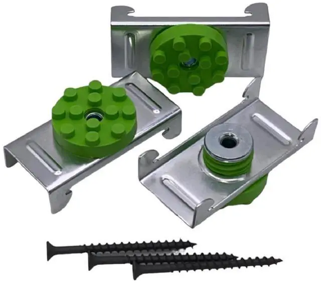 Main image of QuietClip - Genuine Sound Isolation Clip with Mounting Screws - Premium Soundproofing of Drywall Walls and Ceilings - Install with Furring hat Channel and Drywall (50 pcs)