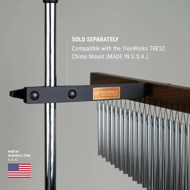 Alt view image 6 of 6 - Medium Single Row Bar Chimes Percussion Instrument MADE IN U.S.A