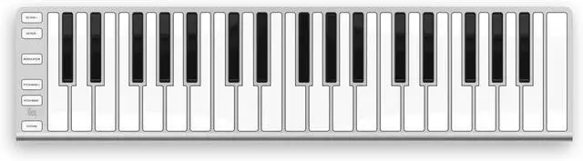 Main image of Xkey 37 Ultra-Thin MIDI Controller Keyboard, Apple-Style Aluminum Body, Polyphonic Aftertouch, Ultra-Low Latency, 37 Full-Size Smart Velocity-Sensitive Keys, USB-C Plug & Play(Includes Xcable)