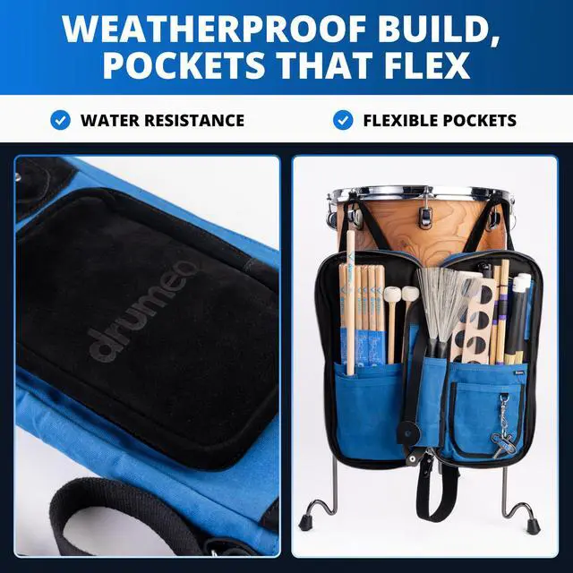 Alt view image 6 of 6 - StickBag - The Most Versatile Drumstick Bag