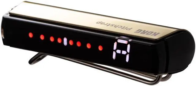 Main image of Pitchstrap Guitar and Bass Strap Tuner - Gold