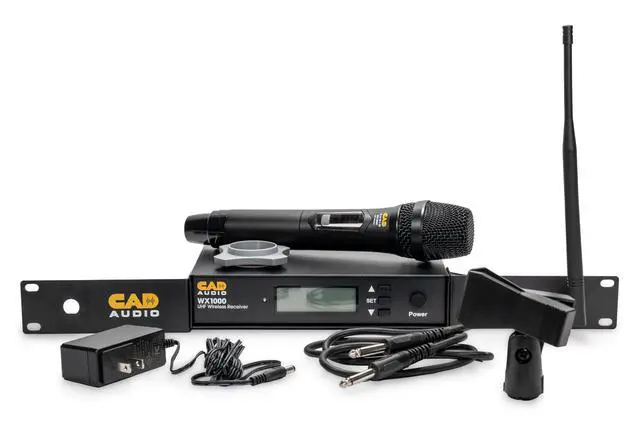 Alt view image 2 of 6 - WX1000HH UHF Wireless Handheld Microphone System