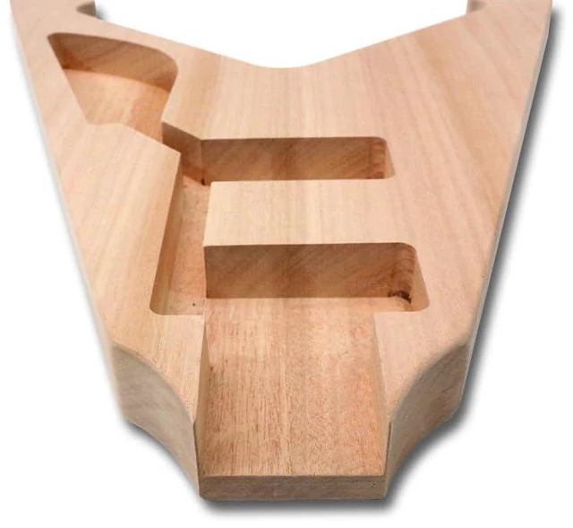 Alt view image 5 of 6 - DIY Guitar Kit With Mahogany Body Mahogany Neck With Rosewood Fretboard 6 String DIY Electric Guitar Kit With All Components To Build Your Own Guitar