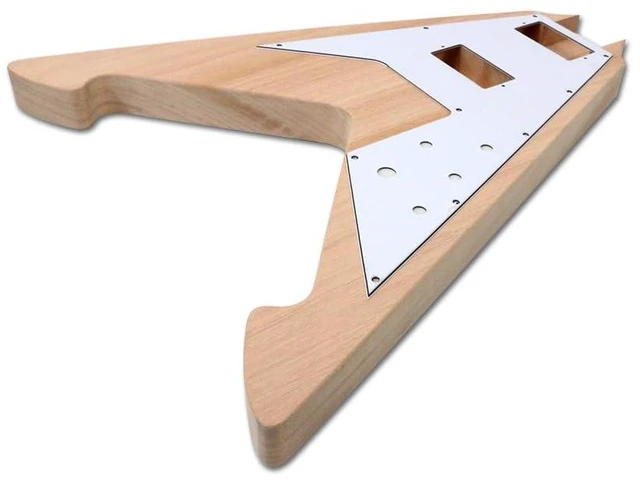 Alt view image 6 of 6 - DIY Guitar Kit With Mahogany Body Mahogany Neck With Rosewood Fretboard 6 String DIY Electric Guitar Kit With All Components To Build Your Own Guitar