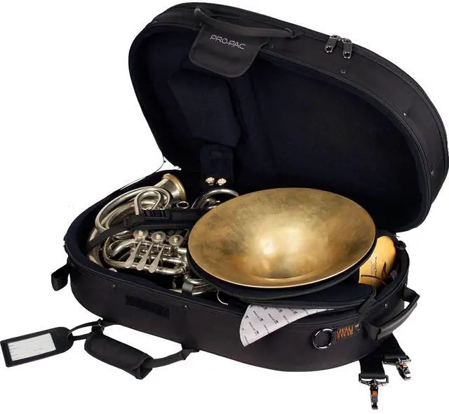 Alt view image 3 of 6 - Protec French Horn Screw Bell IPAC Case - Deluxe, Model PB316SBDLX