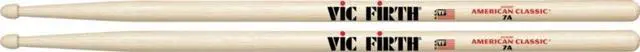 Alt view image 2 of 2 - 7A Wood Tip Drum Sticks (12 Pair Bundle)