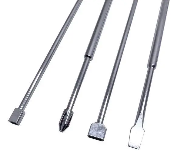 Alt view image 3 of 6 - Piano Repair Tool Kit Regulating Tools Including Regulating Screwdriver Capstan Screw Wrench Set with 6" Combination Tool Handle for DIY Repair Maintain Piano Tools (9pcs)