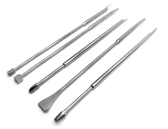 Alt view image 5 of 6 - Piano Repair Tool Kit Regulating Tools Including Regulating Screwdriver Capstan Screw Wrench Set with 6" Combination Tool Handle for DIY Repair Maintain Piano Tools (9pcs)
