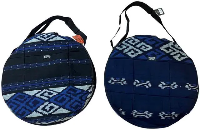 Alt view image 2 of 5 - Bag for Shaman drum frame drum ekat (20 inch) | Handmade drum with natural materials; warm, resonant sound for beginners, performers, and percussion practice
