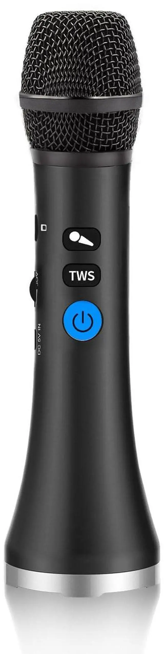 Main image of YF79 20W Wireless Karaoke Mic, 2 Mics, 10H Battery, for Home/Party