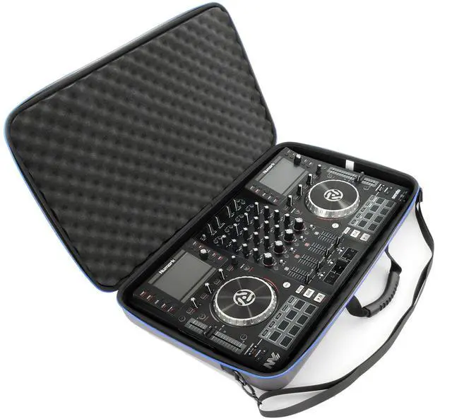 Main image of Travel Case Compatible with Numark Mixstream Pro Plus, Mixstream Pro Go Standalone DJ Controller, Numark NV2 Serato Mixers and More - Includes Carrying Case Only with Shoulder Strap
